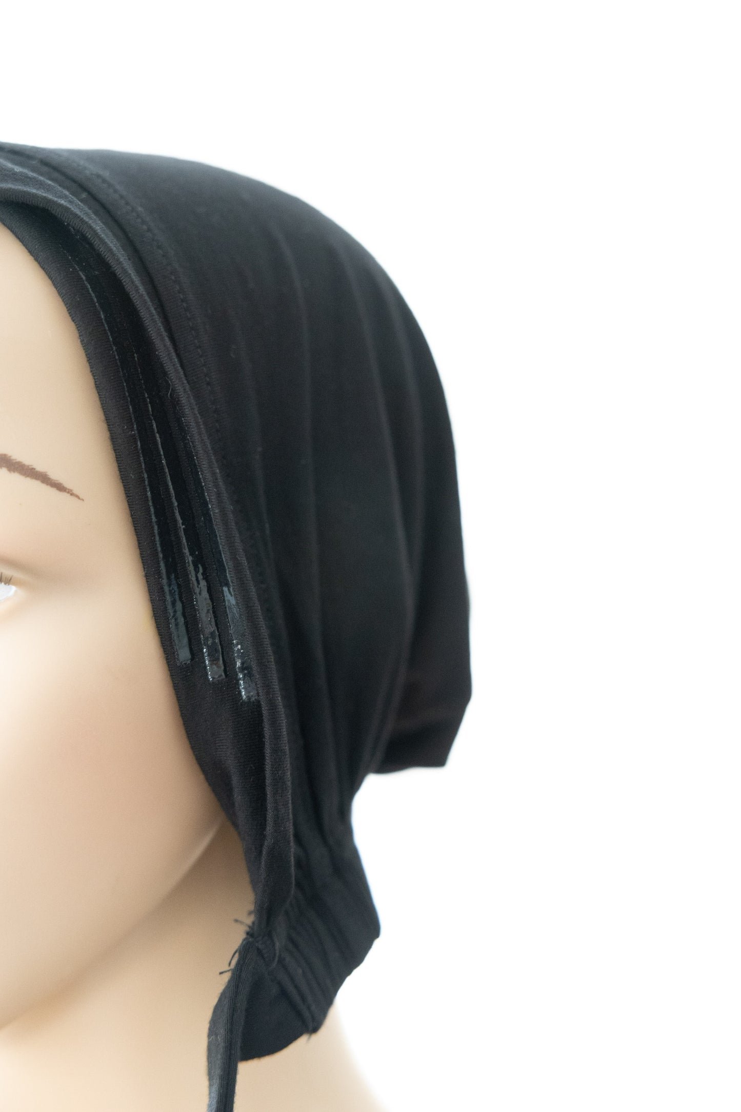 Black Non-Slip Tie Back Undercap