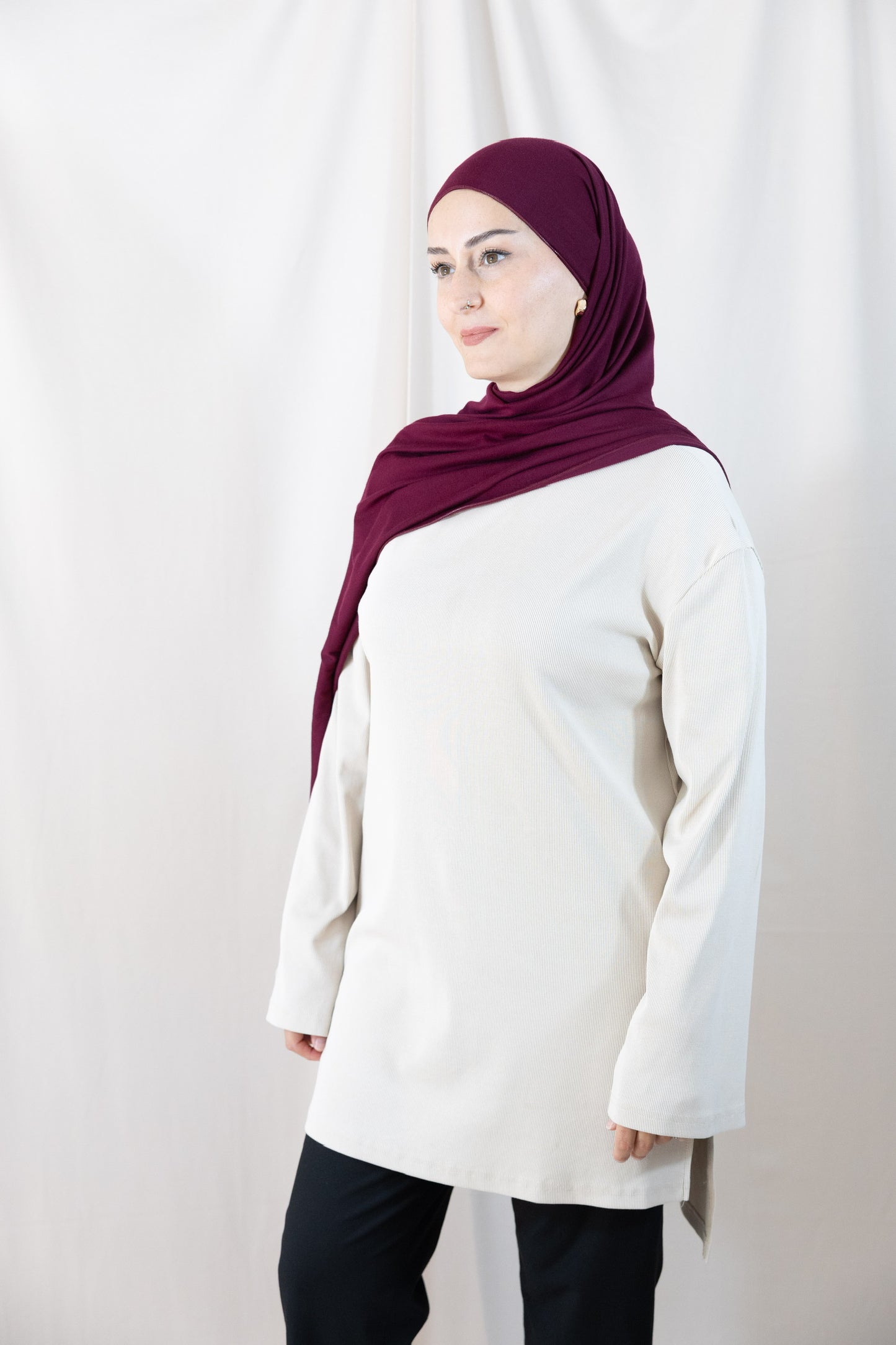 Ceren Ribbed top