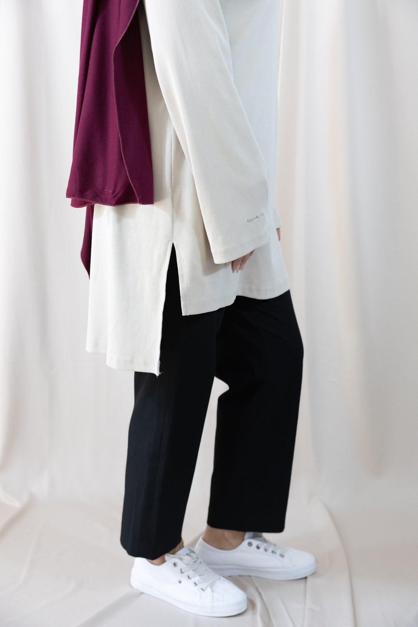 Ceren Ribbed top